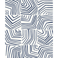 Seabrook Designs Linework Maze - Imperial Blue