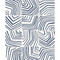 Seabrook Designs Linework Maze - Imperial Blue
