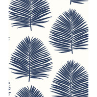 Seabrook Designs Island Palm - Navy Blue
