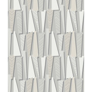 Seabrook Designs Geometric Shadows  - Stone