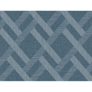 Seabrook Designs Linen Trellis - Nautica