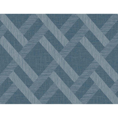 Seabrook Designs Linen Trellis - Nautica