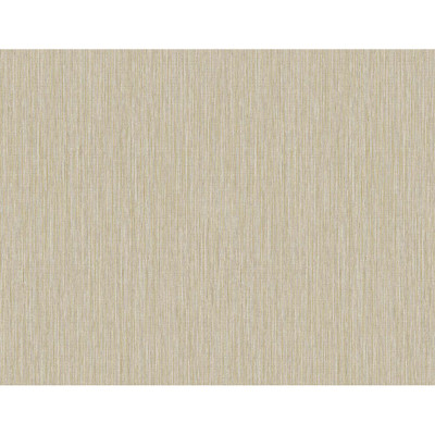 Seabrook Designs Vertical Stria - Sandstone & Metallic Gold