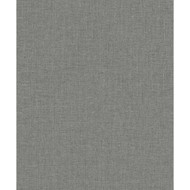 Seabrook Designs Abington Faux Linen - Sleek Charcoal