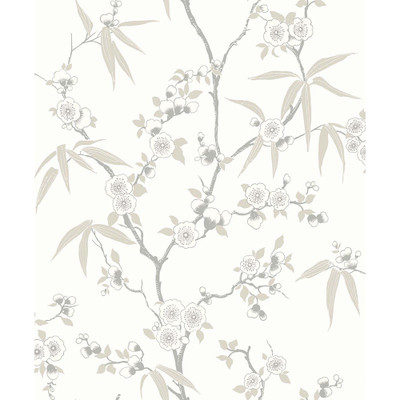 Seabrook Designs Floral Blossom Trail - Morning