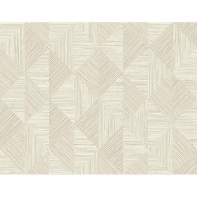 Seabrook Designs Diamond Inlay - Beige