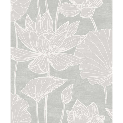 Seabrook Designs Water Lilies - Shadow