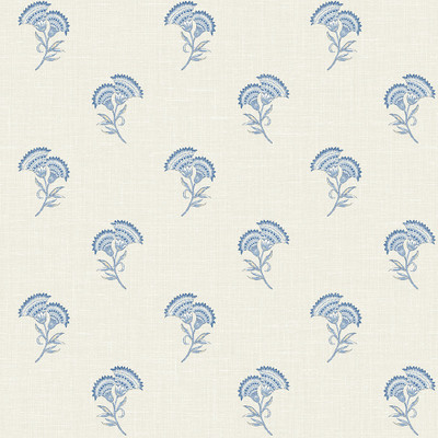 Seabrook Designs Lotus Branch Floral - French Blue