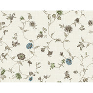 Seabrook Designs Florale Trail - Bisque Bleu & French