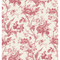 Seabrook Designs En Rose - Cranberry