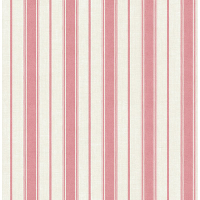 Seabrook Designs Eliott Linen Stripe - Cranberry