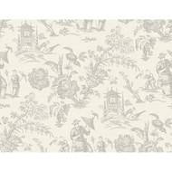 Seabrook Designs Colette Chinoiserie - French Grey
