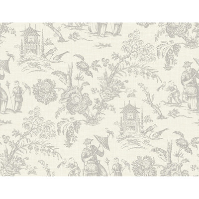 Seabrook Designs Colette Chinoiserie - French Grey
