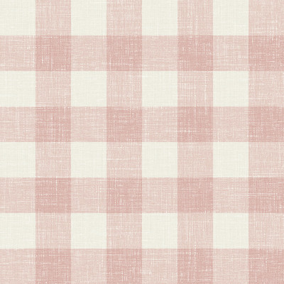 Seabrook Designs Bebe Gingham - Rustic Rouge