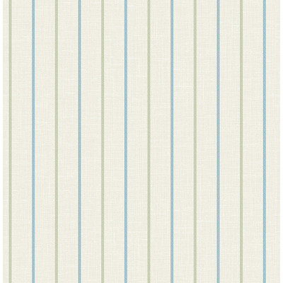 Seabrook Designs Andree Stripe - French Blue & Pomme