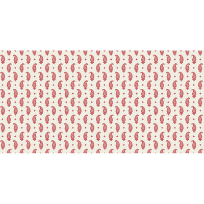 Seabrook Designs Maia Linen Fabric - Rustic Rouge