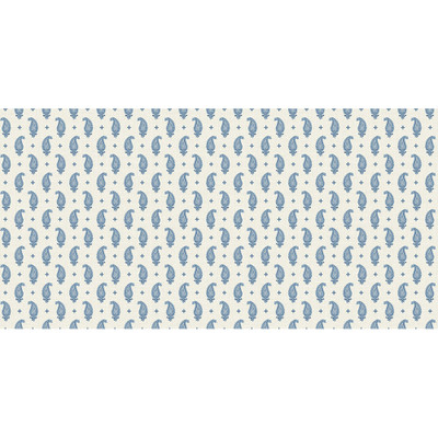 Seabrook Designs Maia Linen Fabric - French Blue