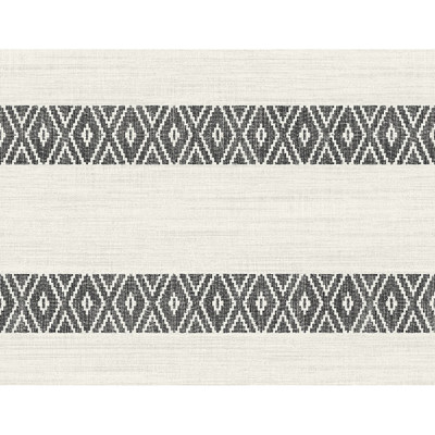 Lillian August Alani Geo Stripe - Charcoal