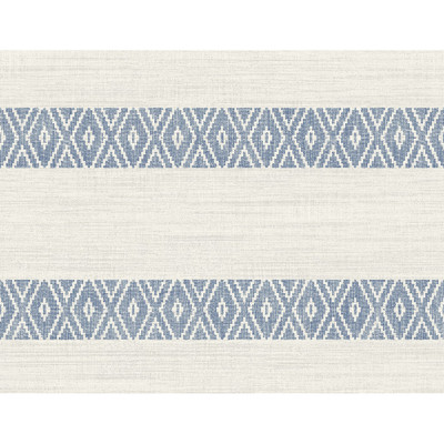 Lillian August Alani Geo Stripe - Blue Bell
