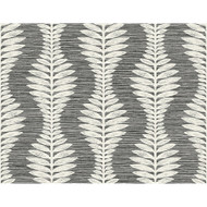 Lillian August Carina Leaf Ogee - Charcoal