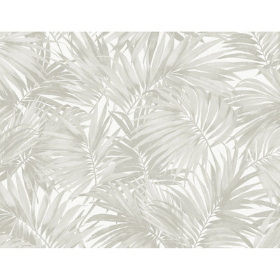 Lillian August Cordelia Tossed Palms - Dove Grey