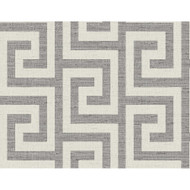Lillian August Luna Retreat Greek Key - Charcoal