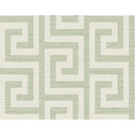 Lillian August Luna Retreat Greek Key - Green Ivy