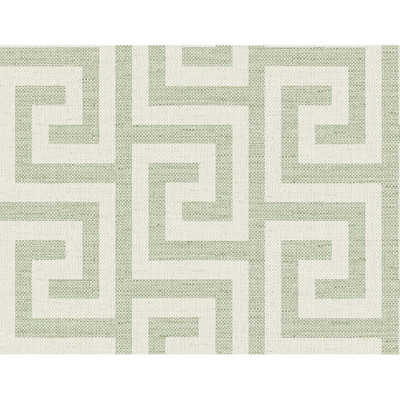 Lillian August Luna Retreat Greek Key - Green Ivy