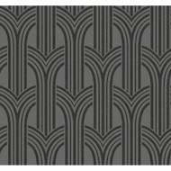 Seabrook Designs Déco Arches - Pewter & Galaxy