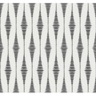 Seabrook Designs Diamond Stripe - Black Satin & Pearl