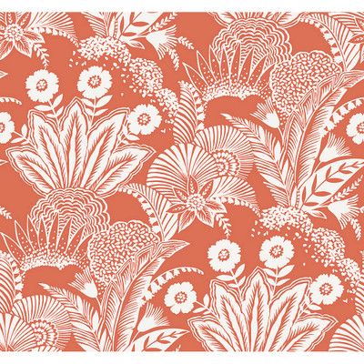 Seabrook Designs Suvi Palm Grove - Coral Glow