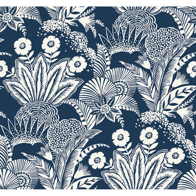 Seabrook Designs Suvi Palm Grove - Nautical Blue