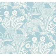 Seabrook Designs Suvi Palm Grove - Sky Blue