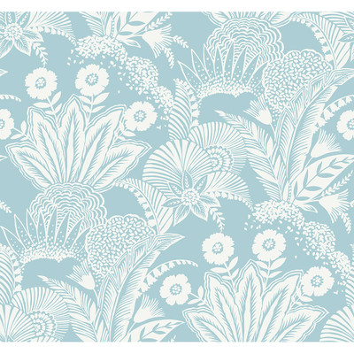 Seabrook Designs Suvi Palm Grove - Sky Blue