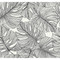 Seabrook Designs Tarra Monstera Leaf - Contrasto