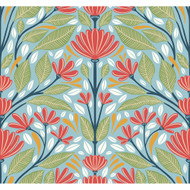 Seabrook Designs Carmela Folk Floral - Summer Garden