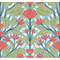 Seabrook Designs Carmela Folk Floral - Summer Garden