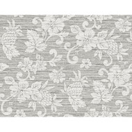 Seabrook Designs Juno Island Floral - Half Moon Grey