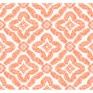 Seabrook Designs Talia Botanical Medallion - Salmon