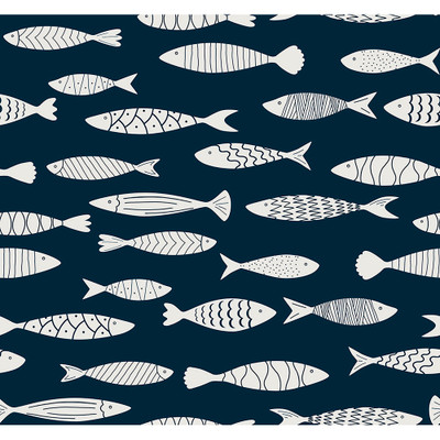 Seabrook Designs Bay Fish - Deep Seas