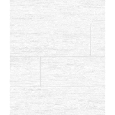 Seabrook Designs Faux Shiplap - White
