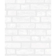 Seabrook Designs Vintage Brick - White