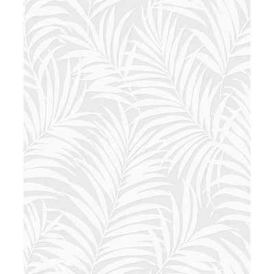 NextWall Tossed Palm - Off-White