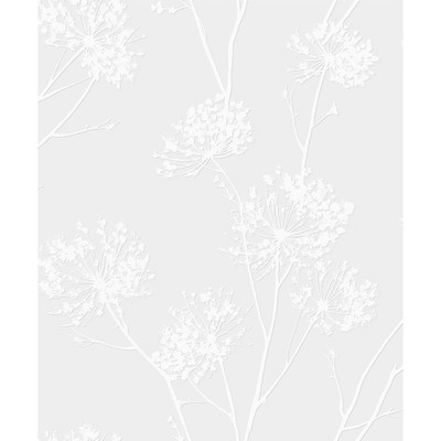 NextWall Dandelion Fields - Off-White