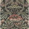Seabrook Designs Acanthus Floral Prepasted - Charcoal & Rosewood