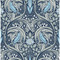 Seabrook Designs Bird Ogee Prepasted - Navy & Sky Blue