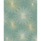 Seabrook Designs Starburst Geo Prepasted - Teal & Gold