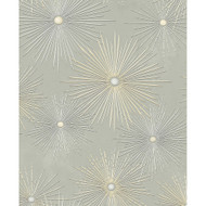 Seabrook Designs Starburst Geo Prepasted - Smoke