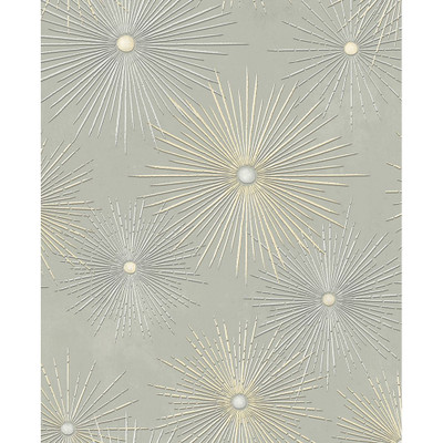 Seabrook Designs Starburst Geo Prepasted - Smoke