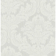 Seabrook Designs Genevieve Damask - Morning Mist